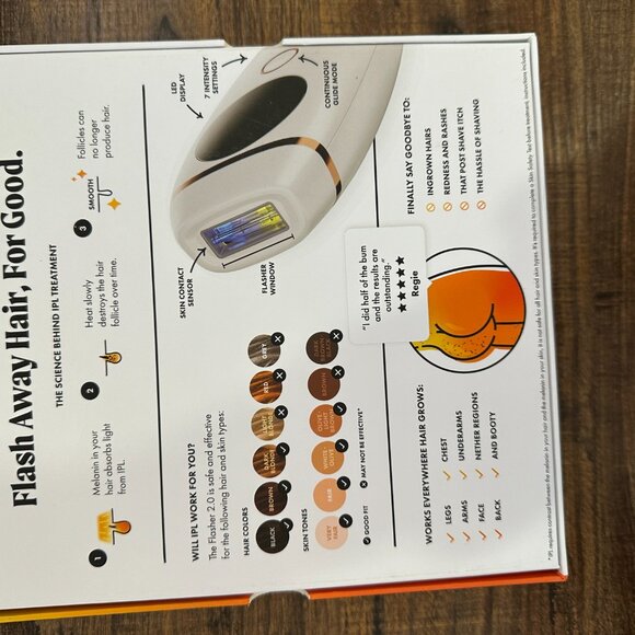 Nood The Flasher 2.0 WHITE NEW IN BOX!!! - Picture 9 of 9